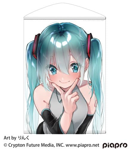 【再販】初音ミク B2タペストリー りんくVer.                     ホビーストックで2024年12月発売