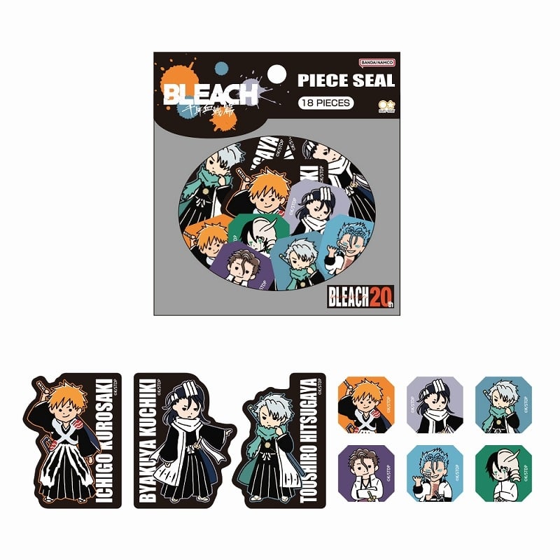 BLEACH 千年血戦篇 ピースシール A
 アニメイトで
2024年12月 下旬 発売