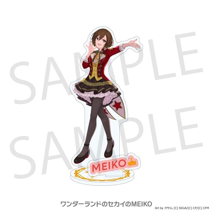 プロセカ コネクトライブ 4th ANNIVERSARY Brilliant Stage アクリルスタンド ワンダーランドのセカイのMEIKO
 アニメイトで
2025年02月上旬発売