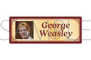 ハリーポッター ネームプレート/George Weasley ムービックで2025年1月18日より発売