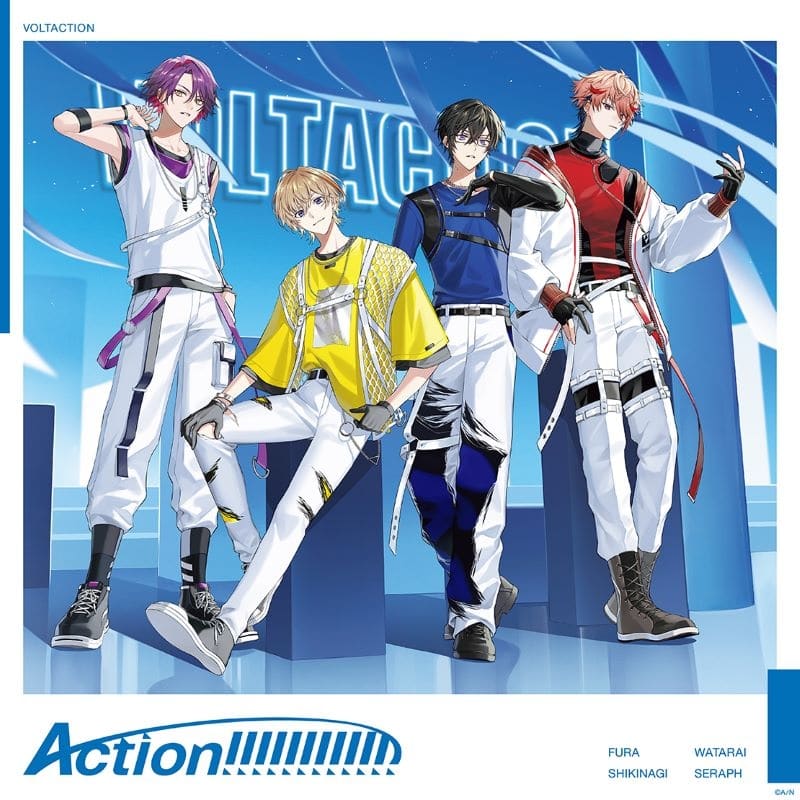 【音楽】にじさんじ VOLTACTION/Action!!!!!!!!!!!! 通常盤
 アニメイトで
2025/01/08 発売