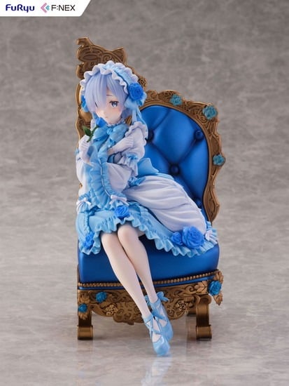 F:NEX リゼロ 1/7 レム Gothic ver.(代引き不可)                     ホビーストックで2025年3月発売で取扱中