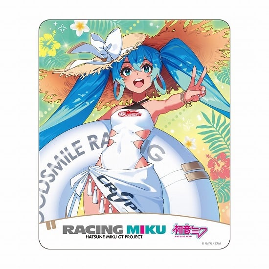 初音ミク GTプロジェクト レーシングミク 2024 Tropical Ver. マグネットカーステッカー                     ホビーストックで2025年1月発売