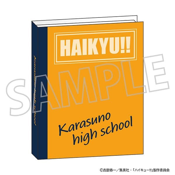 ハイキュー!! ミニブック型メモ/烏野高校 ムービックで2025年1月17日より発売