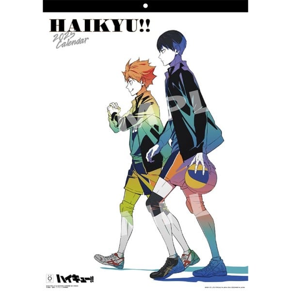 アニメ「ハイキュー!!」 2025年壁掛けカレンダー CL-028 ※2024年12月
 エンスカイで2024年12月
発売