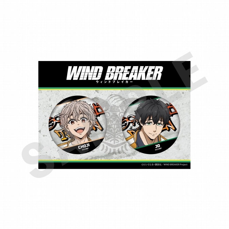 TVアニメ『WIND BREAKER』 ～favorite series～ 缶バッジセット(兎耳山丁子&十亀 条)
 アニメイトで
2025年01月発売