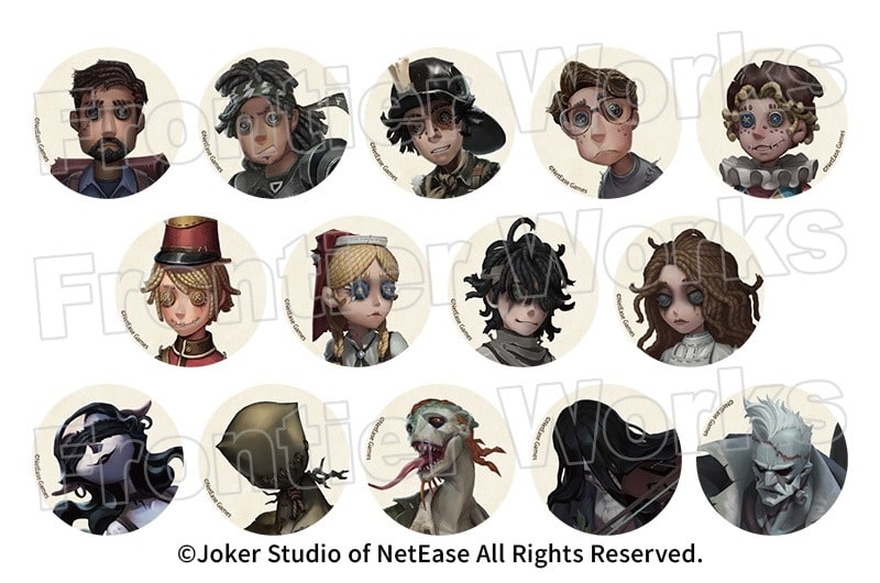 Identity V <RE:シリーズ> トレーディング缶バッジ 設定画Ver. Vol.1
 アニメイトで
2025/03/14 発売