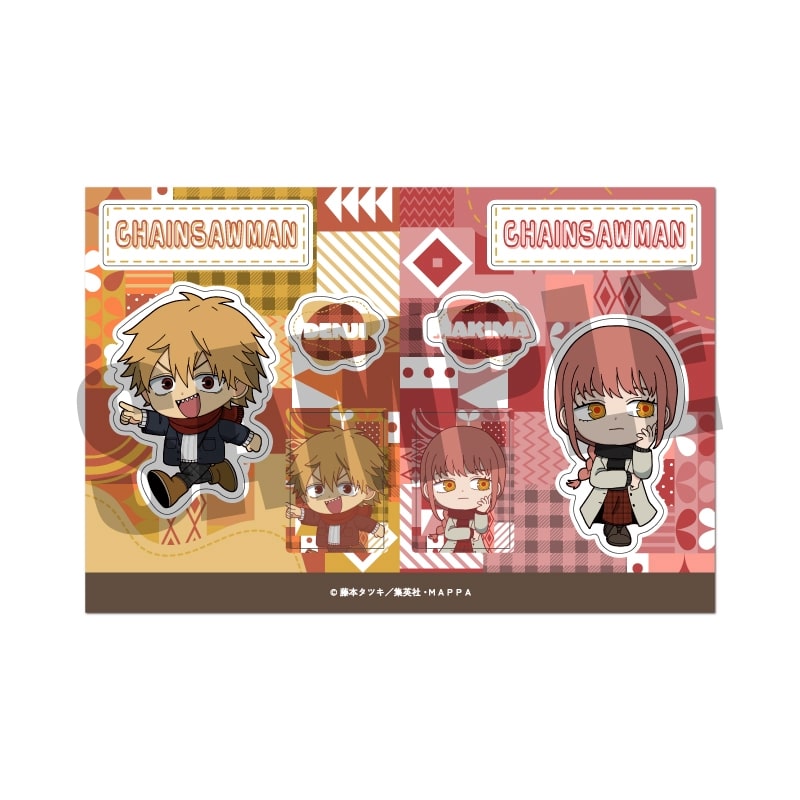 チェンソーマン ステッカー デンジ&マキマ Winter ver.
 
2025年01月下旬発売