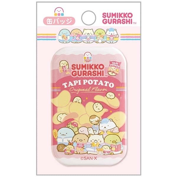 すみっコぐらし わくわくたぴおかコンビニ 缶バッジ TAPI POTATO
 アニメイトで
2024年10月発売