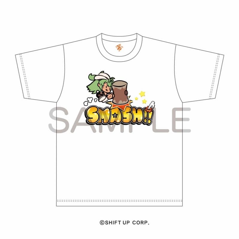 勝利の女神:NIKKE Tシャツ SMASH SODA! ホワイト サイズ S
 アニメイトで
2025年02月発売