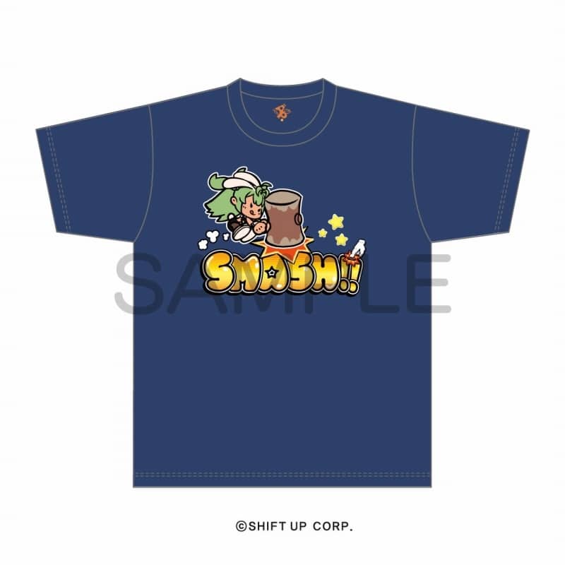 勝利の女神:NIKKE Tシャツ SMASH SODA! ネイビー サイズ S
 アニメイトで
2025年02月発売