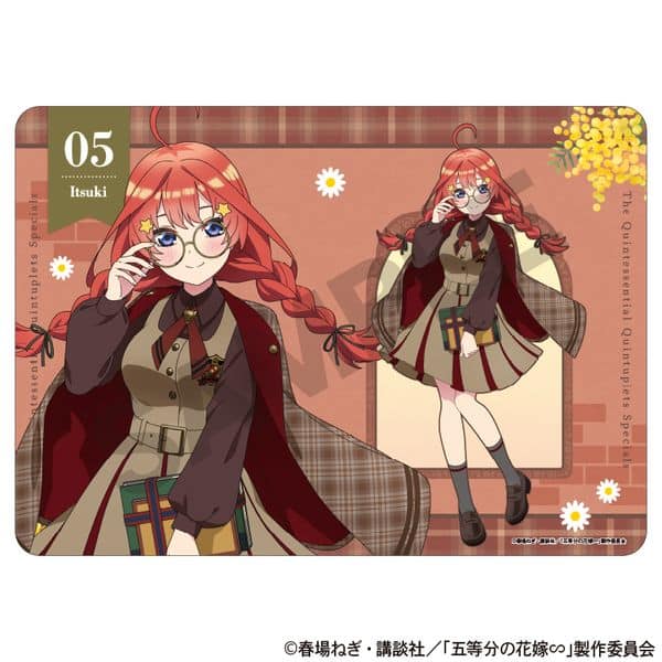 五等分の花嫁 ゲーミングマウスパッド 中野五月カレッジスタイル キャラアニで
                                                2025年02月発売