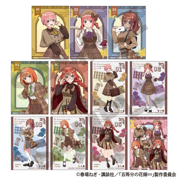 五等分の花嫁 トレーディングブロマイド カレッジスタイル  キャラアニで
                                                2025年02月発売