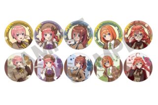 五等分の花嫁 トレーディング缶バッジ カレッジスタイル  キャラアニで
                                                2025年02月発売