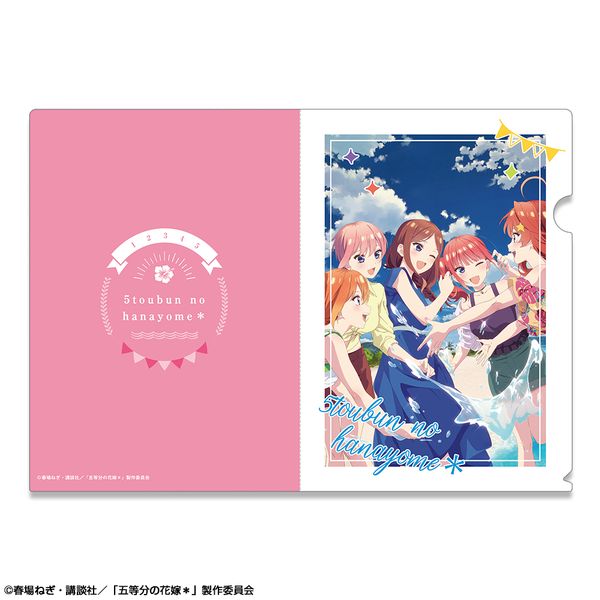 五等分の花嫁* クリアファイル デザイン07 集合 B キャラアニで
                                                2025年02月発売