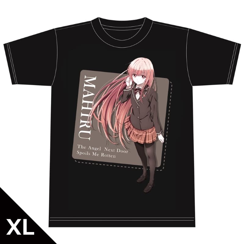 お隣の天使様にいつの間にか駄目人間にされていた件 Tシャツ 椎名真昼 キービジュアル XLサイズ
 アニメイトで2025年01月 下旬 発売