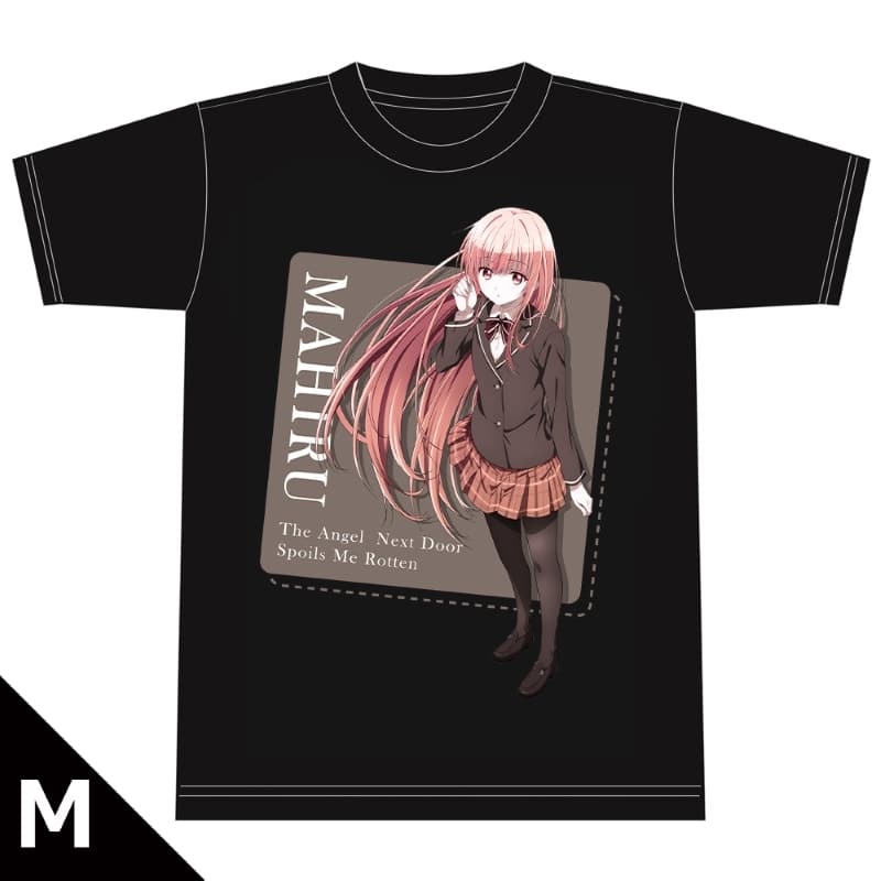 お隣の天使様にいつの間にか駄目人間にされていた件 Tシャツ 椎名真昼 キービジュアル Mサイズ
 アニメイトで2025年01月 下旬 発売