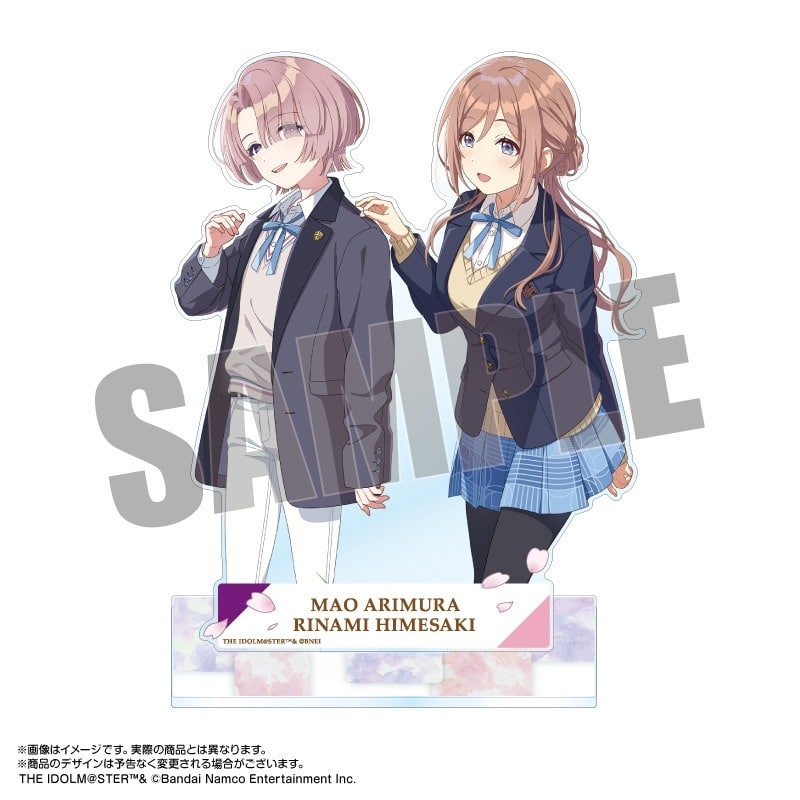 学園アイドルマスター ペアアクリルスタンドVol.1 有村麻央&姫崎莉波
 アニメイトで
2025年03月発売