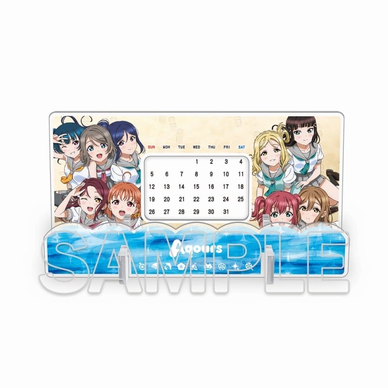 ラブライブ!サンシャイン!! アクリル万年カレンダー
 アニメイトで2025/03/21 発売