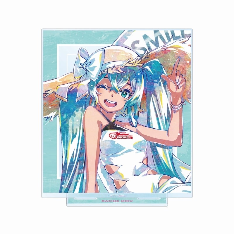 初音ミク GTプロジェクト レーシングミク 2024 Tropical Ver. Ani-Art BIGアクリルスタンド ver.B アニメイトで2025/04/17 発売