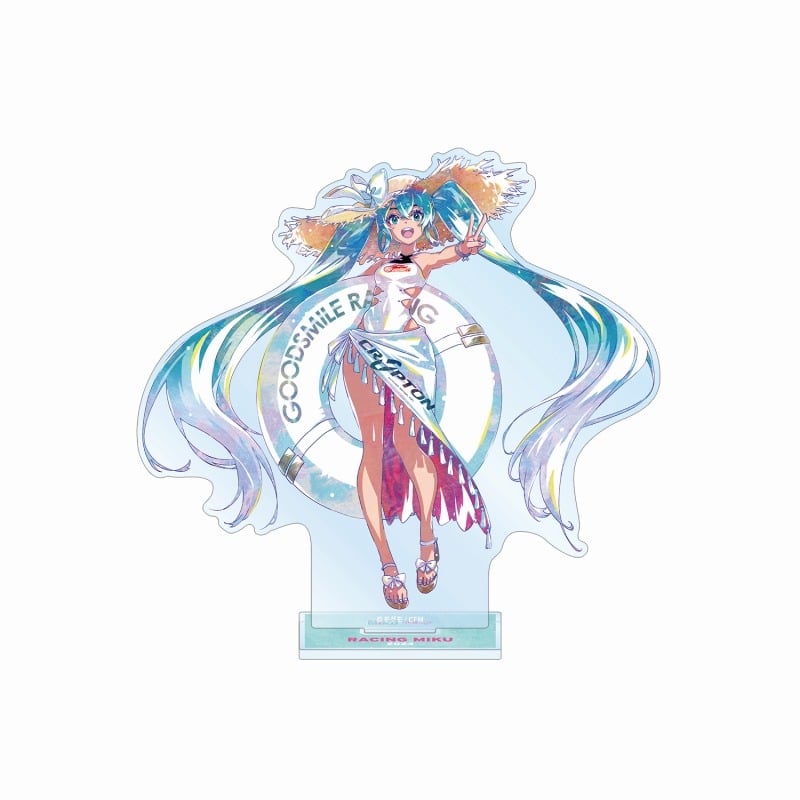 初音ミク GTプロジェクト レーシングミク 2024 Tropical Ver. Ani-Art BIGアクリルスタンド ver.A アニメイトで2025/04/17 発売