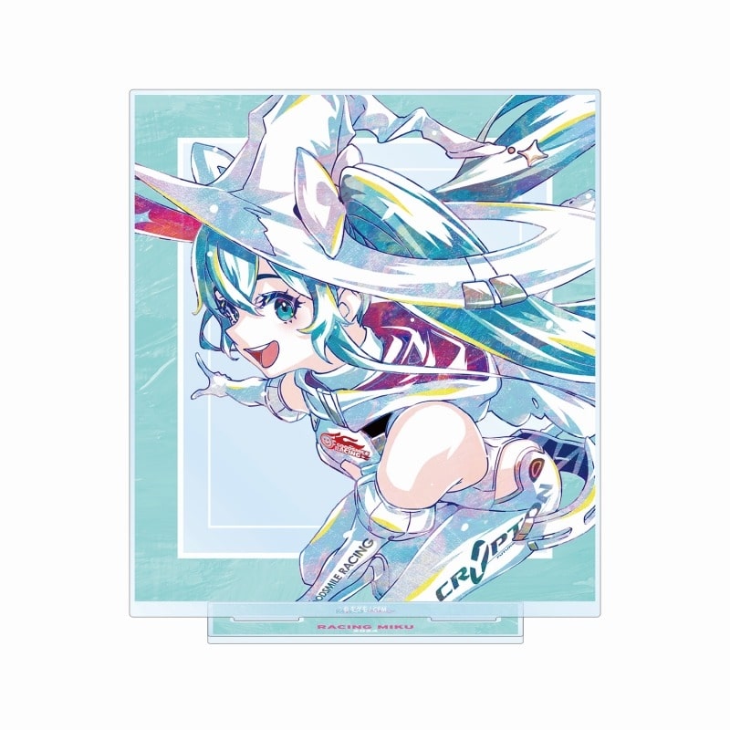 初音ミク GTプロジェクト レーシングミク 2024Ver. Ani-Art BIGアクリルスタンド ver.D アニメイトで2025/04/17 発売