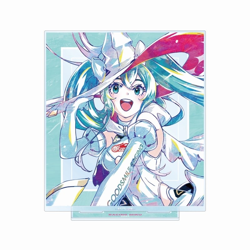 初音ミク GTプロジェクト レーシングミク 2024Ver. Ani-Art BIGアクリルスタンド ver.C アニメイトで2025/04/17 発売