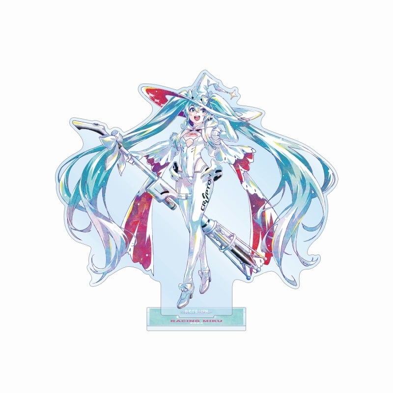 初音ミク GTプロジェクト レーシングミク 2024Ver. Ani-Art BIGアクリルスタンド ver.A アニメイトで2025/04/17 発売