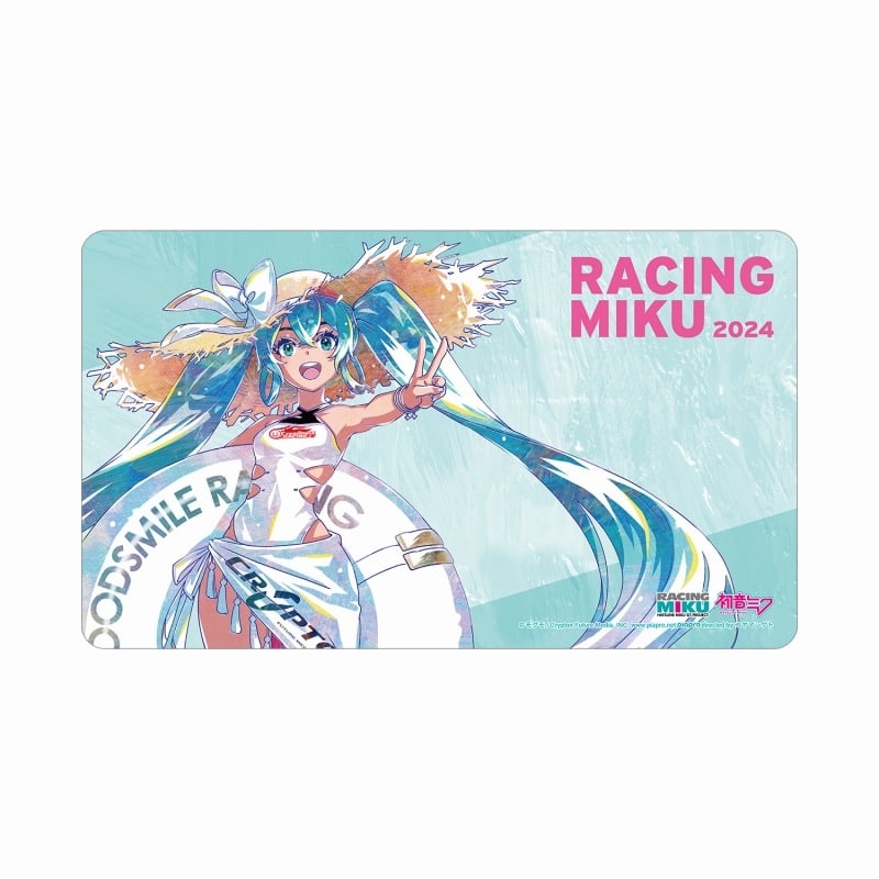 初音ミク GTプロジェクト レーシングミク 2024 Tropical Ver. Ani-Art マルチデスクマット アニメイトで2025/04/17 発売