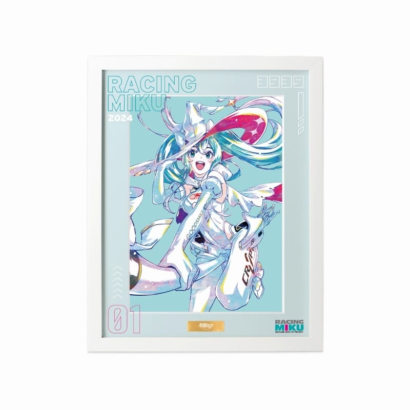 初音ミク GTプロジェクト レーシングミク 2024Ver. Ani-Art キャラファイングラフオーバーレイ アニメイトで2025/04/17 発売