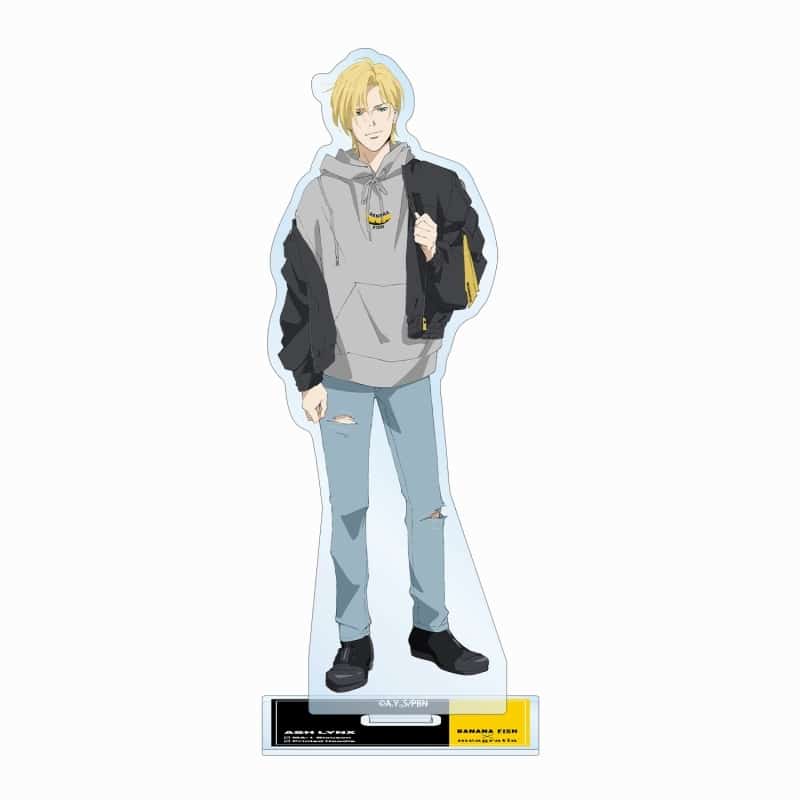 BANANA FISH meagratiaコラボ 描き下ろしイラスト アッシュ・リンクス 私服ver. BIGアクリルスタンド
 アニメイトで
2025/03/07 発売