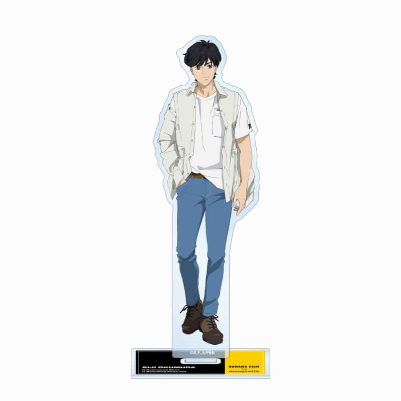 BANANA FISH meagratiaコラボ 描き下ろしイラスト 奥村英二 私服ver. BIGアクリルスタンド
 アニメイトで
2025/03/07 発売