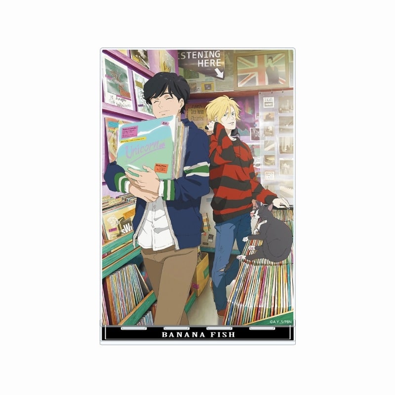 BANANA FISH 描き下ろしイラスト レコードショップver. BIGアクリルスタンド
 アニメイトで
2025/03/07 発売