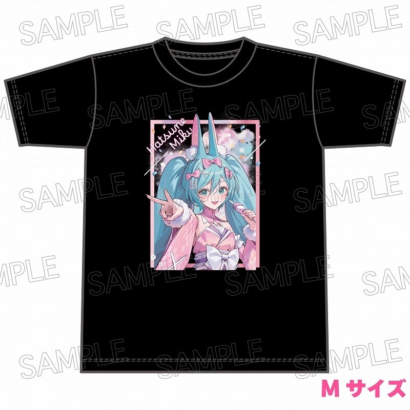 初音ミク あやかしステージ　Tシャツ　黒(M) アニメイトで2025年03月 中旬 発売予定