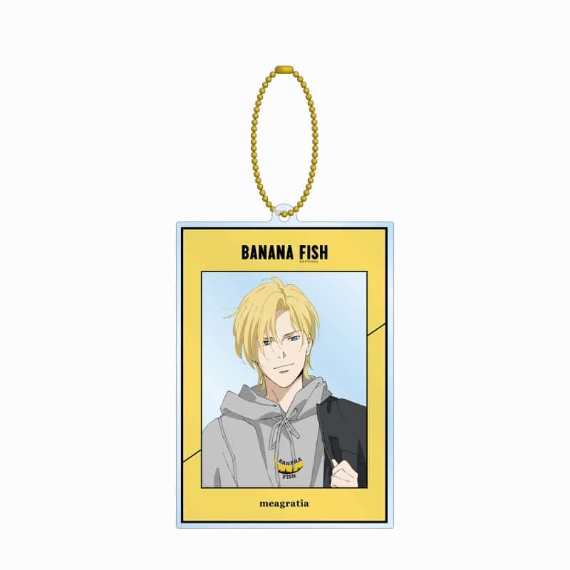 BANANA FISH meagratiaコラボ 描き下ろしイラスト アッシュ・リンクス 私服ver. BIGアクリルキーホルダー アニメイト2025/03/07 発売