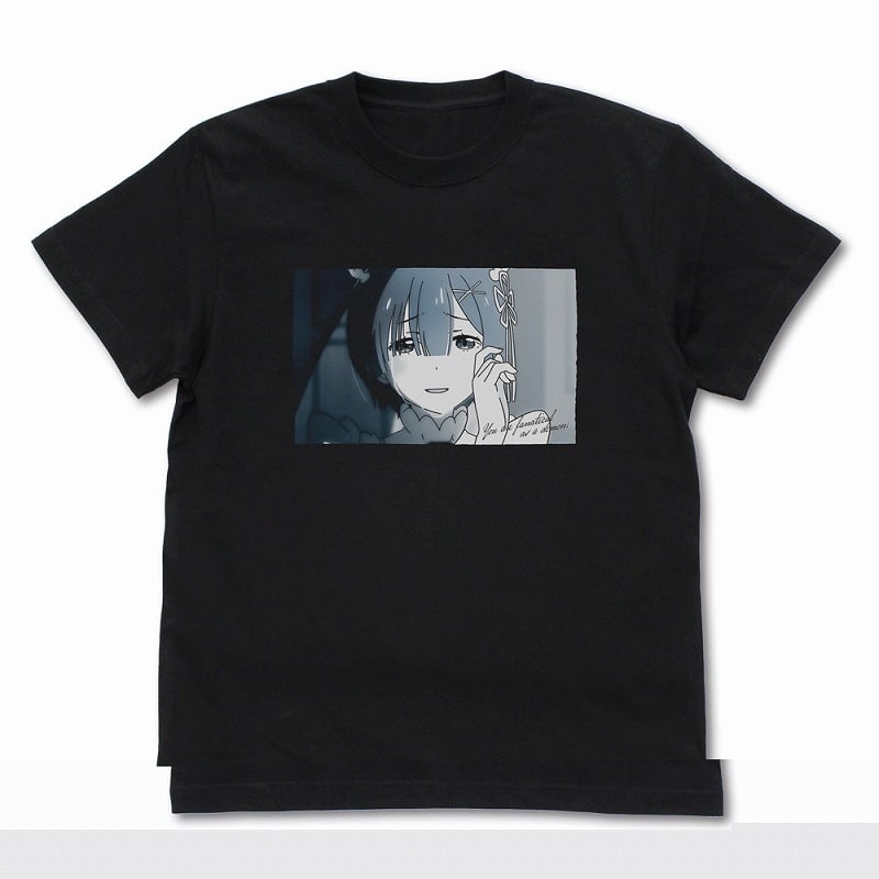 リゼロ 鬼がかってますね フォト Tシャツ/BLACK-L
 
2025年03月発売