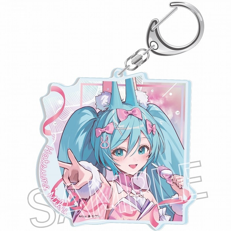 初音ミク あやかしステージ　アクリルキーホルダー　玉兎 アニメイトで2025年03月 中旬 発売予定