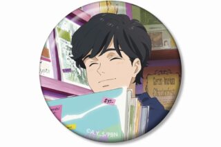 BANANA FISH 描き下ろしイラスト 奥村英二 レコードショップver. 缶バッジ アニメイト2025/03/07 発売