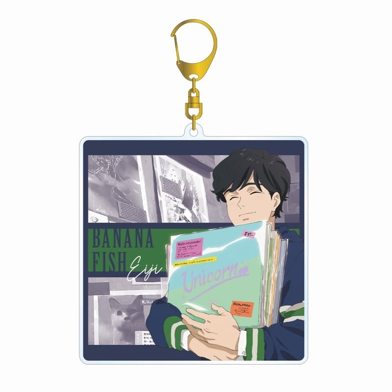 BANANA FISH 描き下ろしイラスト 奥村英二 レコードショップver. BIGアクリルキーホルダー アニメイト2025/03/07 発売