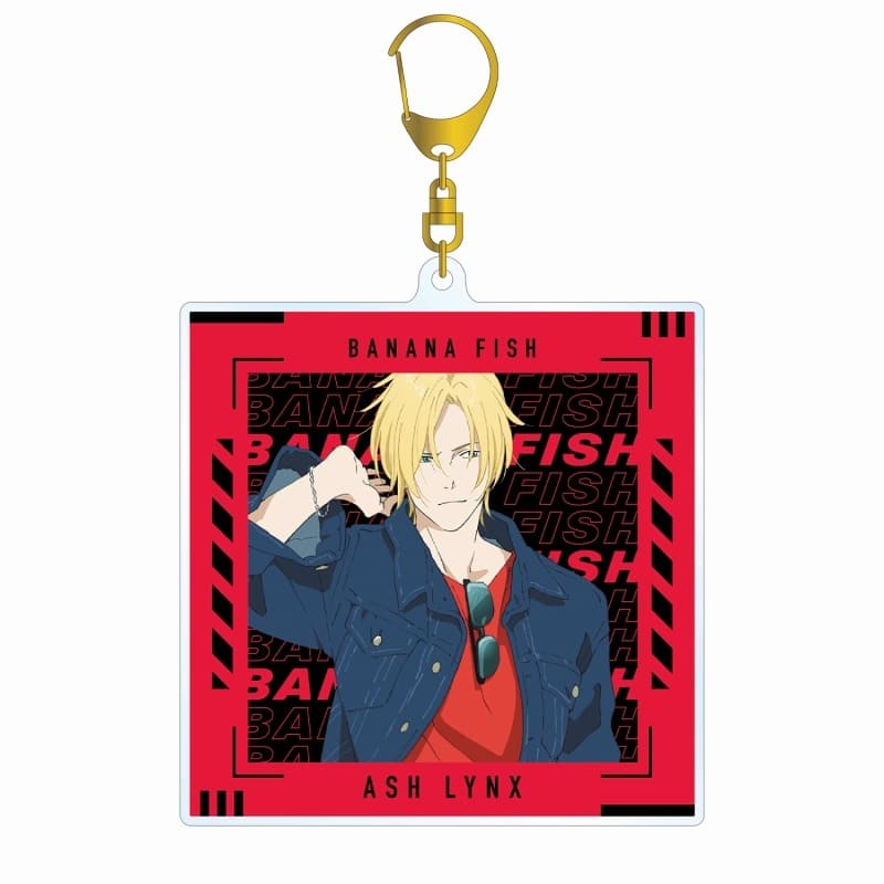 BANANA FISH 描き下ろしイラスト アッシュ・リンクス デニムver. BIGアクリルキーホルダー アニメイト2025/03/07 発売