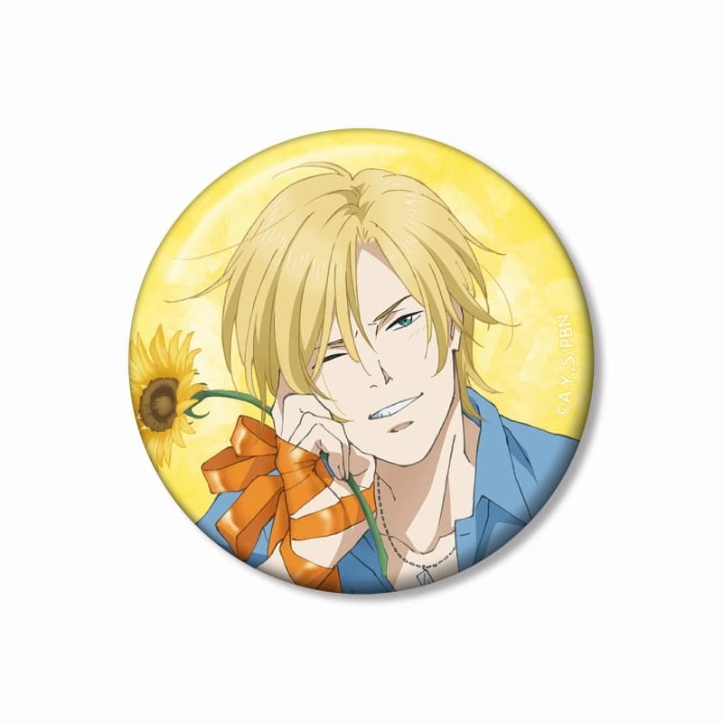 BANANA FISH 描き下ろしイラスト アッシュ・リンクス バースデーver. 缶バッジ
 アニメイトで
2025/03/07 発売