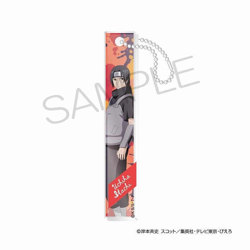 NARUTO-ナルト- アクリルバーキーホルダー 青年期ver. うちはイタチ
 アニメイトで
04月発売