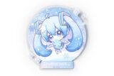 初音ミク [SNOW MIKU] 雪ミク 描き起こしミニキャライラスト初音ミク アクリルバッジ アニメイトで2025年04月 下旬 発売予定