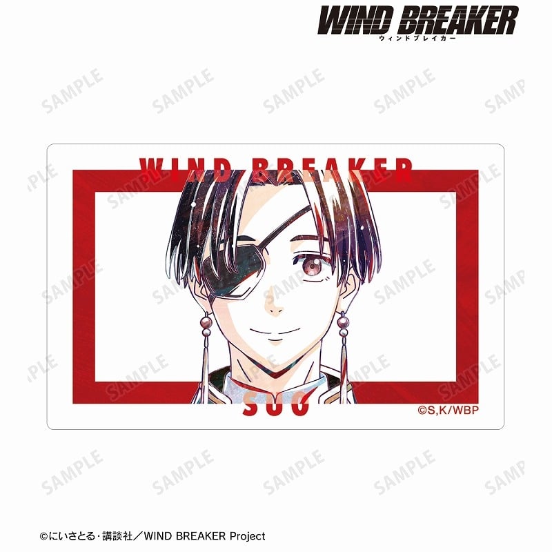 TVアニメ『WIND BREAKER』 蘇枋 隼飛 Ani-Art カードステッカー
 アニメイトで
2025/03/27 発売