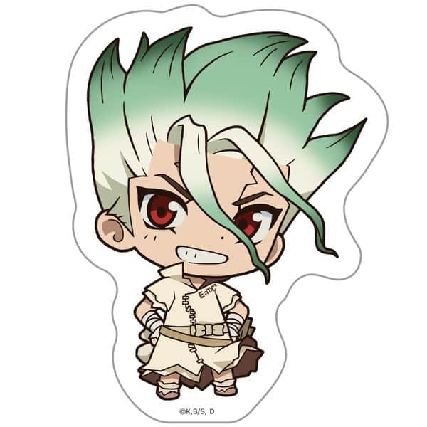 Dr.STONE ダイカットステッカー 石神千空 キャラアニで
                                                2025年2月発売