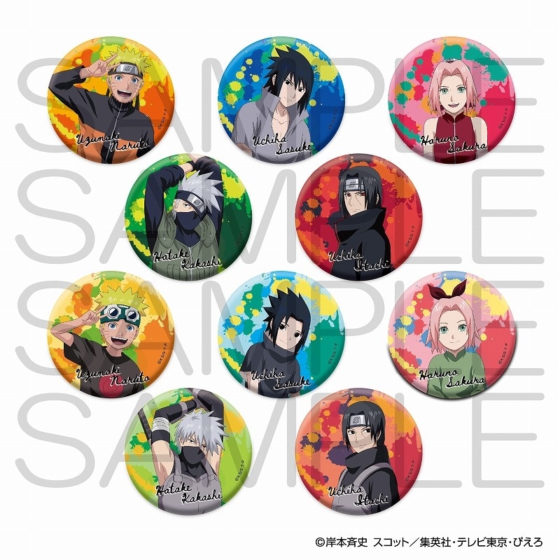 NARUTO-ナルト- きらきら缶バッジコレクション メモリーズver.
 アニメイトで
04月発売