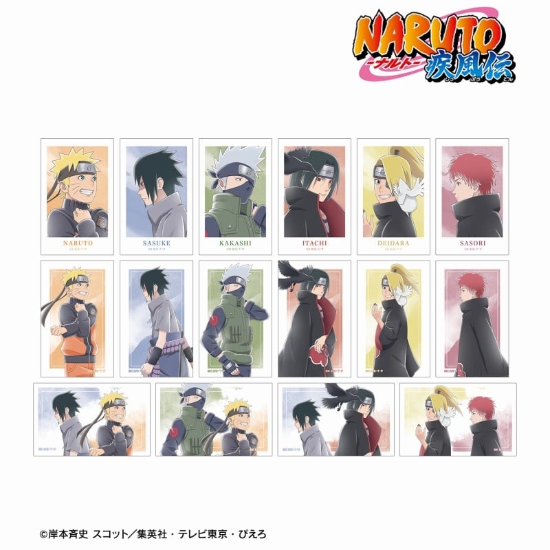 NARUTO-ナルト- 描き下ろし 歩みver. トレーディングイラストシート
 アニメイトで
2025/04/27 発売