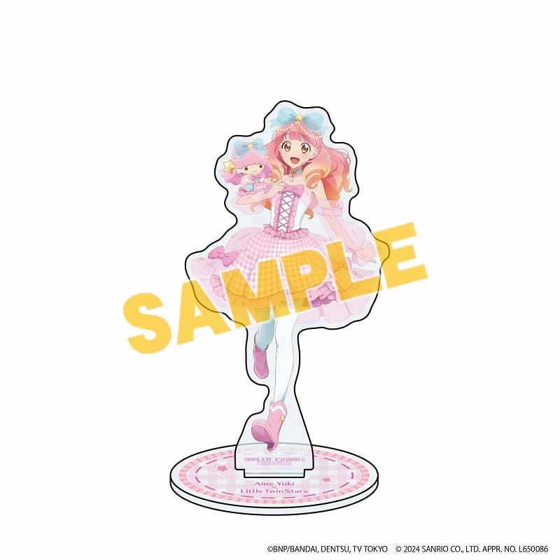 アイカツ!シリーズ×サンリオキャラクターズ ホログラムアクリルスタンド04/友希 あいね×リトルツインスターズ(等身イラスト)
 アニメイトで
2025年04月発売