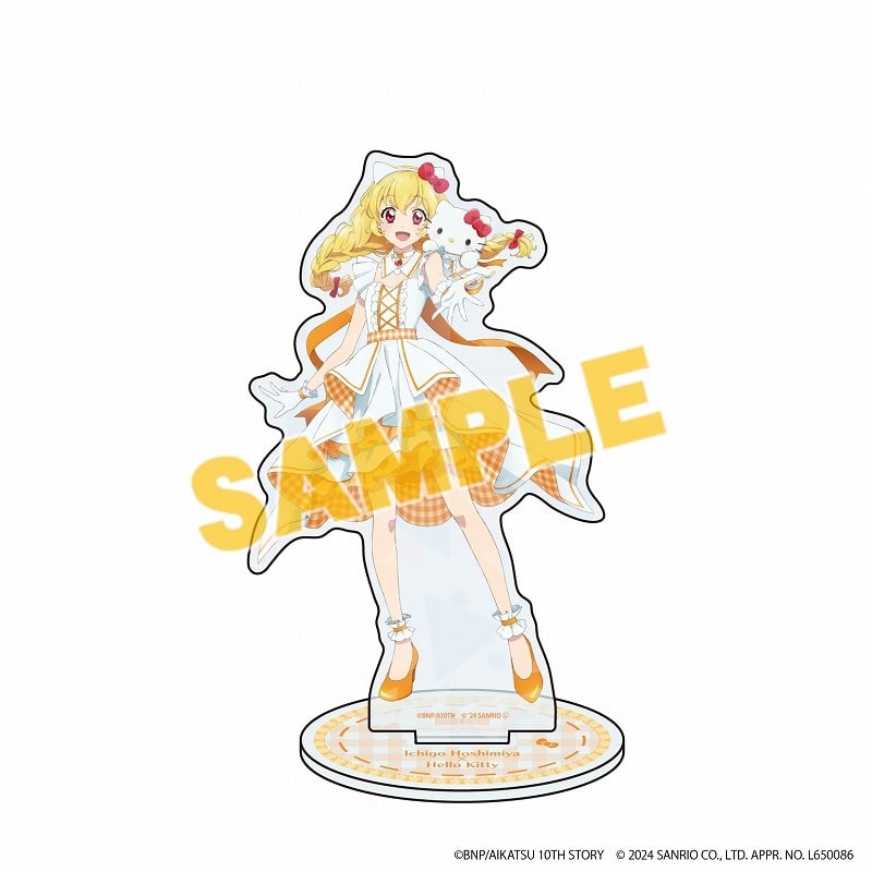 アイカツ!シリーズ×サンリオキャラクターズ ホログラムアクリルスタンド01/星宮 いちご×ハローキティ(等身イラスト)
 アニメイトで
2025年04月発売