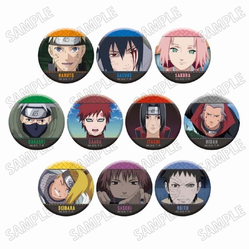 TVアニメ『NARUTO-ナルト- 疾風伝』 場面写缶バッジコレクション
 アニメイトで
05月発売